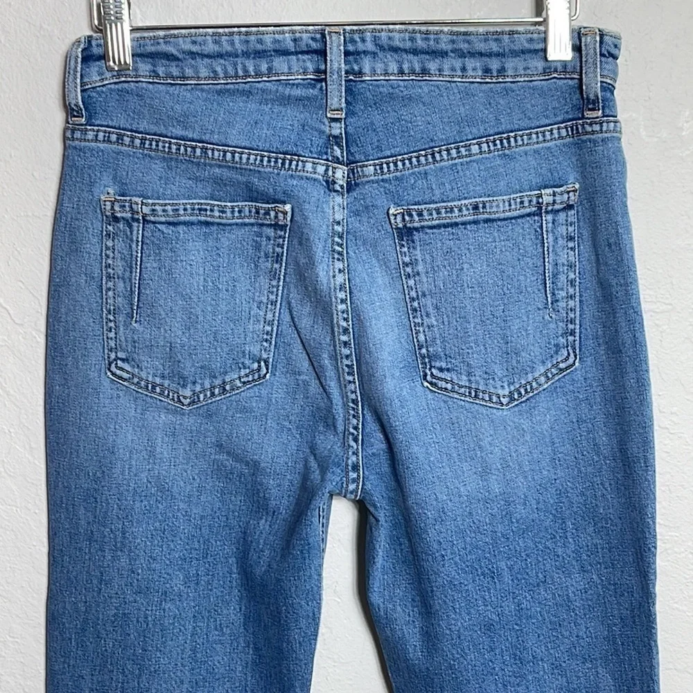 Derek Lam 10 Crosby Lucia Front Slit High Waist Italian Denim Jeans Size 29 New - Picture 9 of 14
